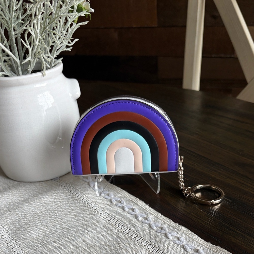 NWOT Kate Spade New York Pride Rainbow coin purse - Picture 2 of 10